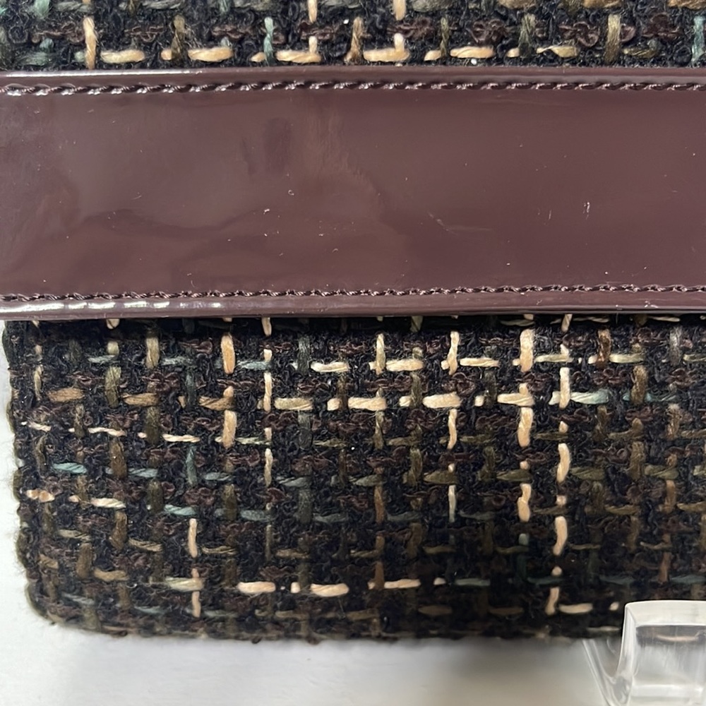 Tweed Rectangular Handbag - image 3